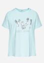 T-shirt Albastru deschis