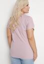 T-shirt Mov deschis
