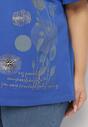 T-shirt Bleumarin