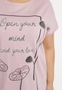 T-shirt Mov deschis