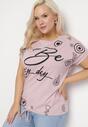 T-shirt Mov deschis