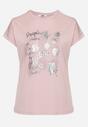 T-shirt Mov deschis