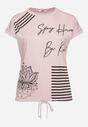 T-shirt Mov deschis