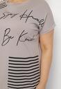 T-shirt Bej închis