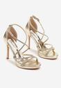 Pantofi stiletto Aurii