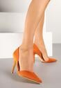 Pantofi stiletto Portocalii
