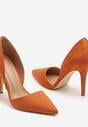 Pantofi stiletto Portocalii