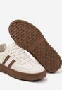 Sneakers Bej cu maro