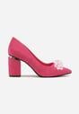 Pantofi cu toc Roz
