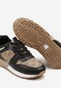 Sneakers Negru cu maro
