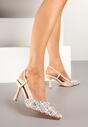 Pantofi stiletto Bej