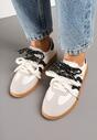 Sneakers Bej cu negru