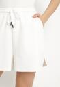 Pantaloni scurți Albi