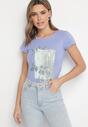 T-shirt Albastru deschis
