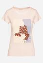 T-shirt Roz deschis