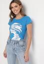 T-shirt Albastru