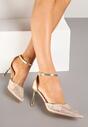 Pantofi stiletto Aurii