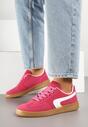 Różowe Sneakersy w Stylu Klasycznych Tenisówek Ahleria