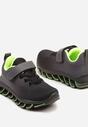 Pantofi sport Negru cu verde