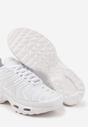 Białe Buty Sportowe Sneakersy Ozdobione Tłoczeniem Zalirae