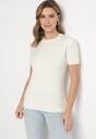 T-shirt Bej deschis
