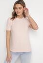 T-shirt Roz deschis