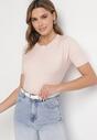 T-shirt Roz deschis