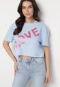 T-shirt Albastru