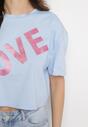T-shirt Albastru