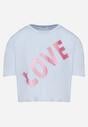 T-shirt Albastru