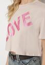 T-shirt Bej închis