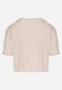 T-shirt Bej închis