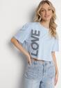 T-shirt Albastru