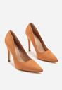 Pantofi stiletto Portocalii