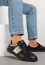 Sneakers Negru cu argintiu