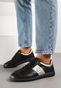 Sneakers Negru cu argintiu