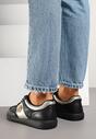 Sneakers Negru cu argintiu