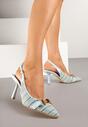 Pantofi stiletto Albaștri