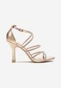 Pantofi stiletto Culoarea șampaniei