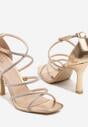 Pantofi stiletto Culoarea șampaniei