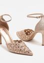 Pantofi stiletto Culoarea șampaniei