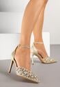 Pantofi stiletto Aurii