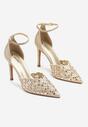 Pantofi stiletto Aurii
