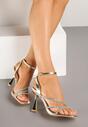 Pantofi stiletto Aurii