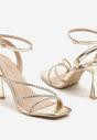 Pantofi stiletto Aurii