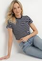 T-shirt Bleumarin