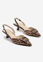 Sandale Imprimeu leopard