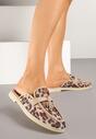 Papuci Imprimeu leopard