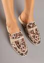 Papuci Imprimeu leopard