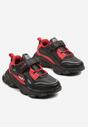 Pantofi sport Negru cu roșu